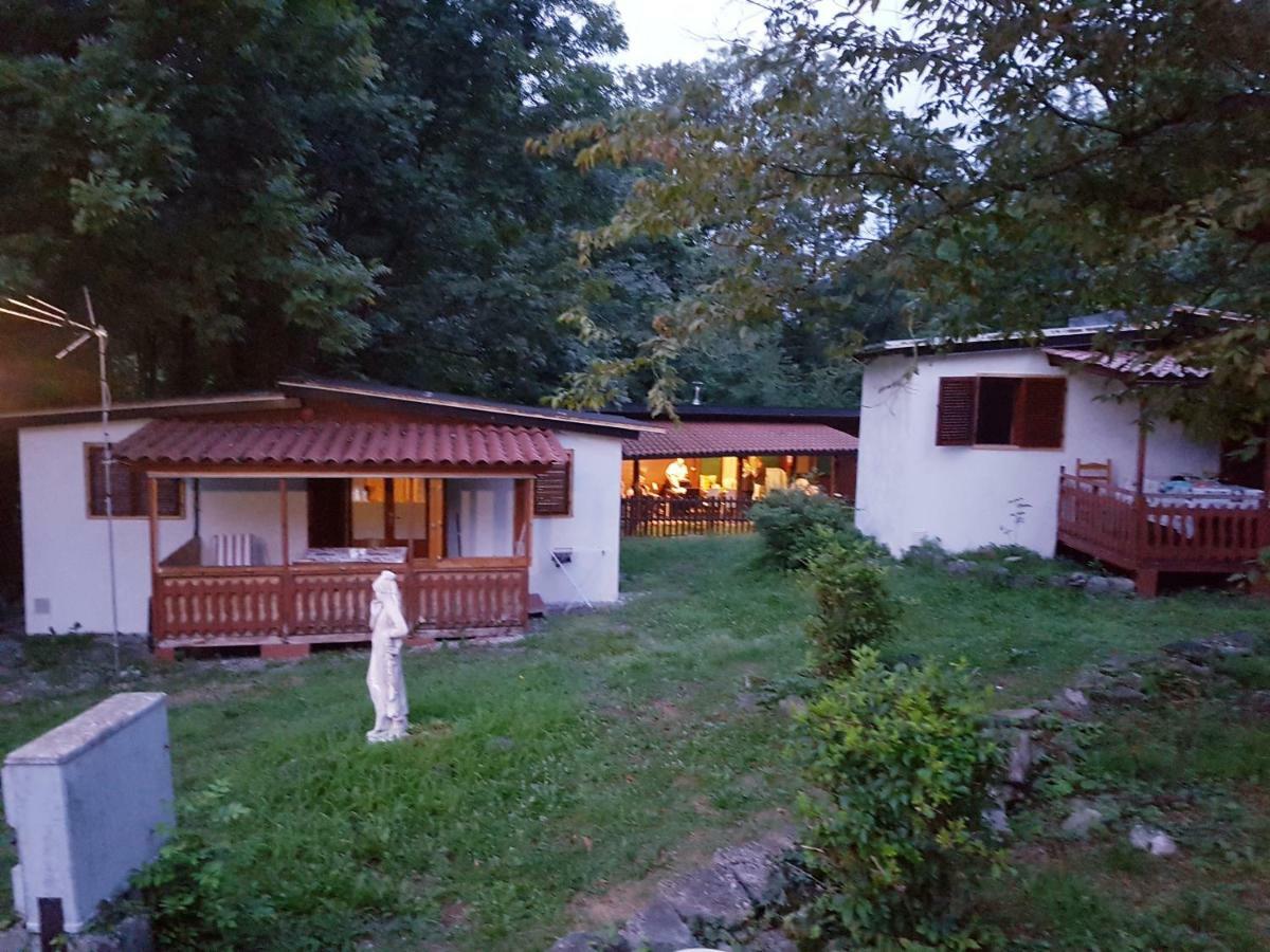 פורלצה Crotto Caraco Appartamenti Bungalow Chalet מראה חיצוני תמונה