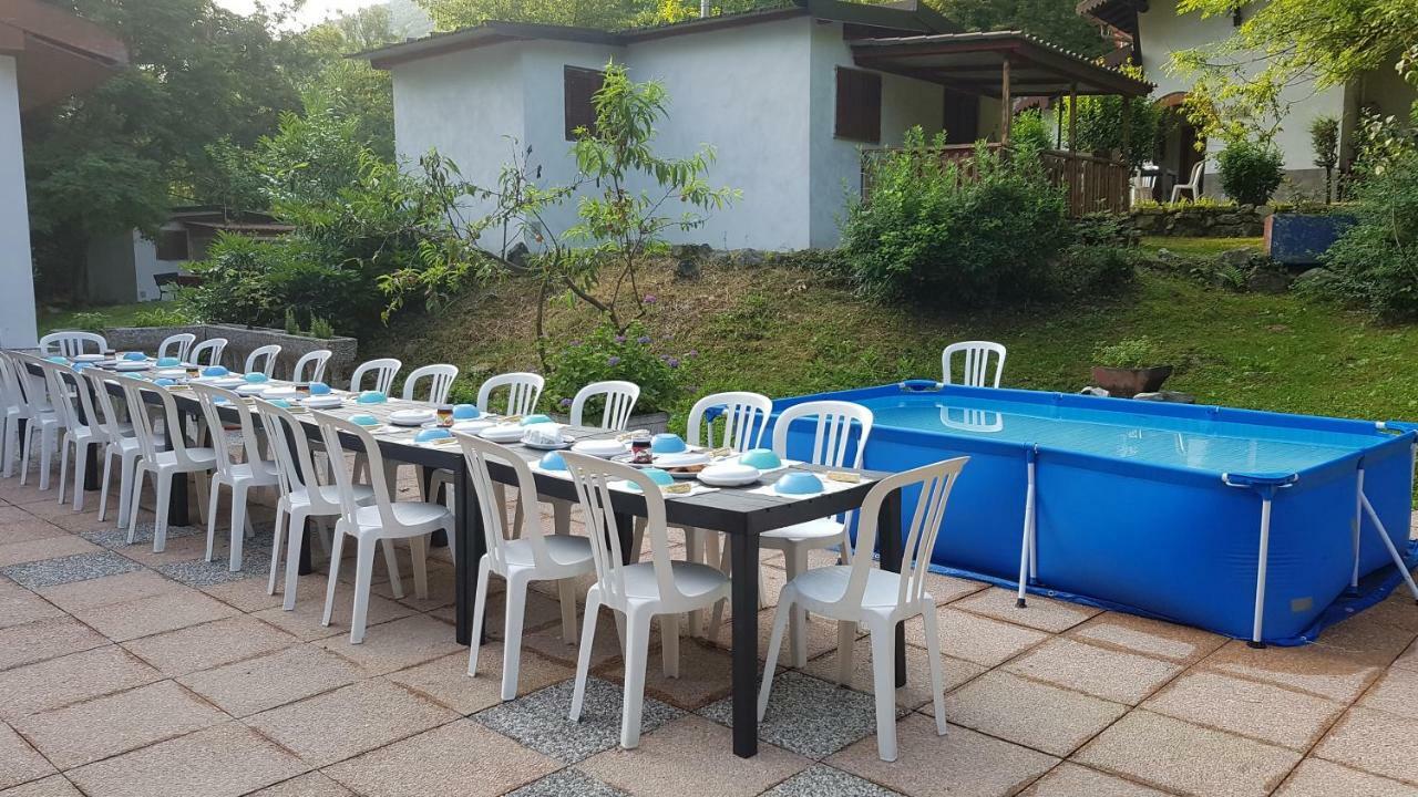 פורלצה Crotto Caraco Appartamenti Bungalow Chalet מראה חיצוני תמונה