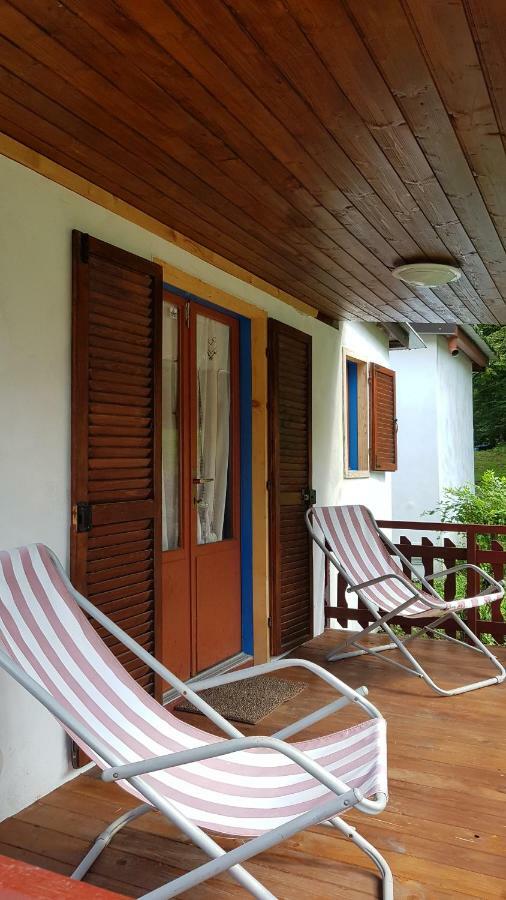 פורלצה Crotto Caraco Appartamenti Bungalow Chalet מראה חיצוני תמונה